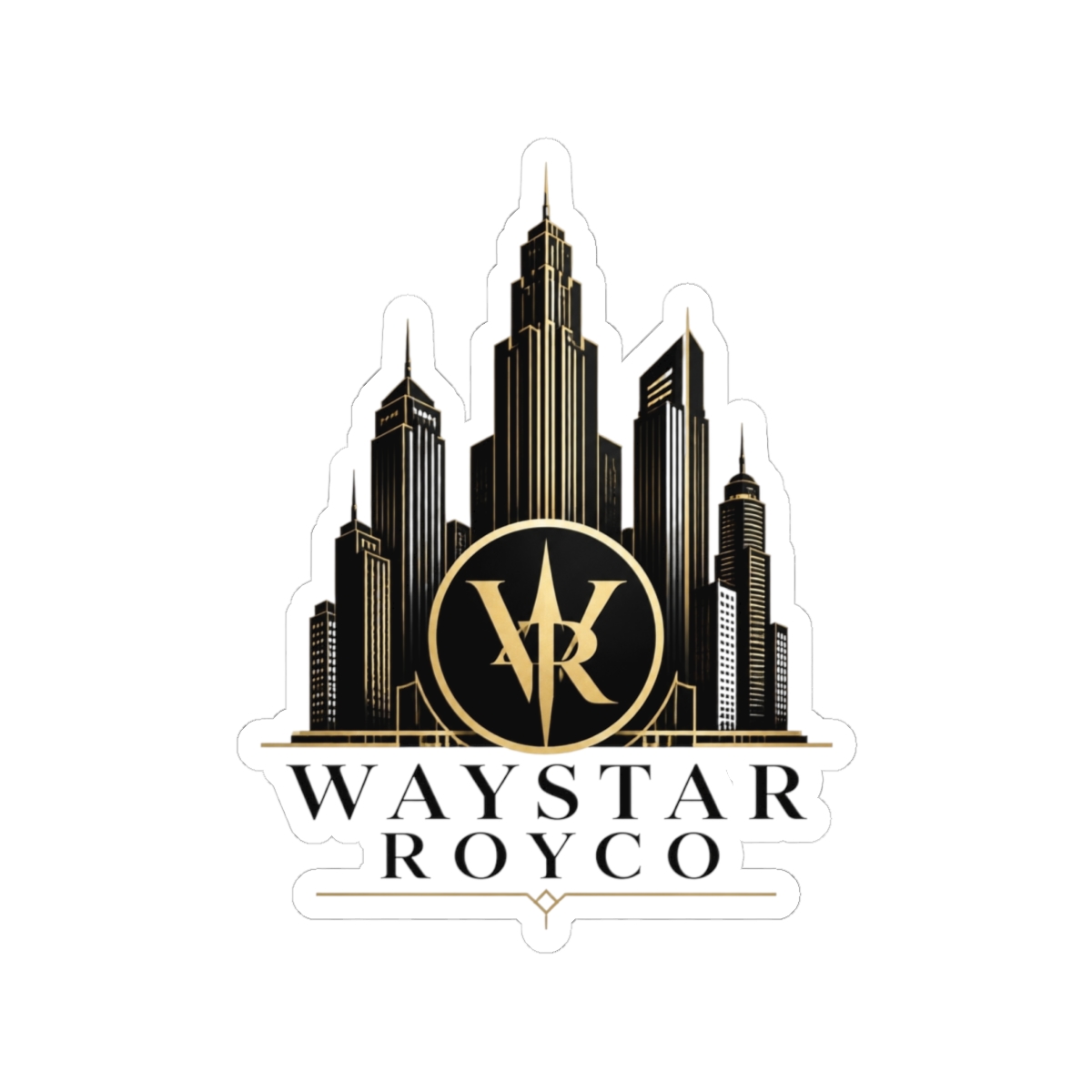 Succession "Waystar Royco" Sticker — official Succession Stickers