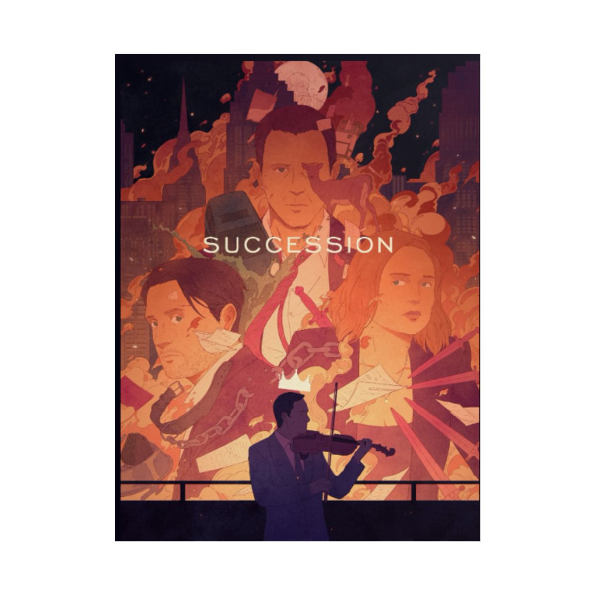 Succession poster | Rolled poster | Succession